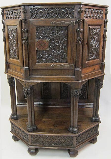 french-gothic-dressoir-cabinet-5185 french-gothic-dressoir-cabinet-5185